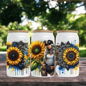 16 oz CAN TUMBLER WITH BAMBOO LID